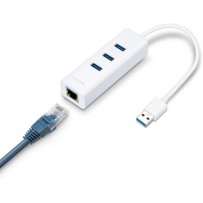 Adaptador de Rede Ethernet e HUB USB 3.0 TP-Link UE330 3.0 Gigabit