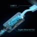 Adaptador Rede Ethernet / USB 3.0 Tp-Link TL-UE300