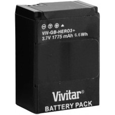 Bateria Recarregável para GoPro Hero 3 / Hero 3+ AHDBT-301/AHDBT-302 Vivitar