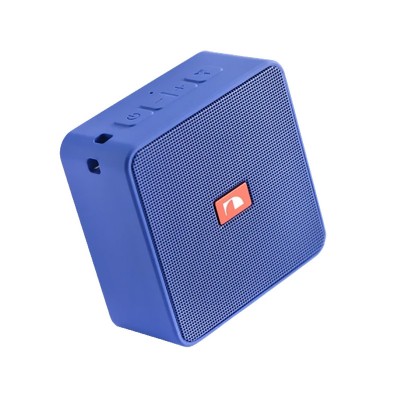 Caixa de Som Bluetooth Portátil Nakamichi Cubebox Azul 5W IPX7