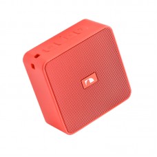 Caixa de Som Bluetooth Portátil Nakamichi Cubebox Vermelho 5W IPX7