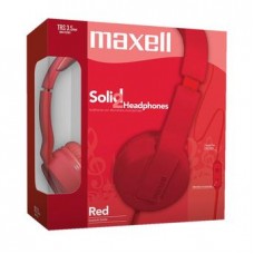 Headphone Maxell Solid2 SMS-10 com Microfone Vermelho