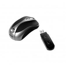 Mouse USB Ótico sem fio Grafite/Preto 60284-5 Maxprint                          