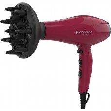 Secador de Cabelos Cadence com Difusor Curly Hair 1900W Vermelho 110V